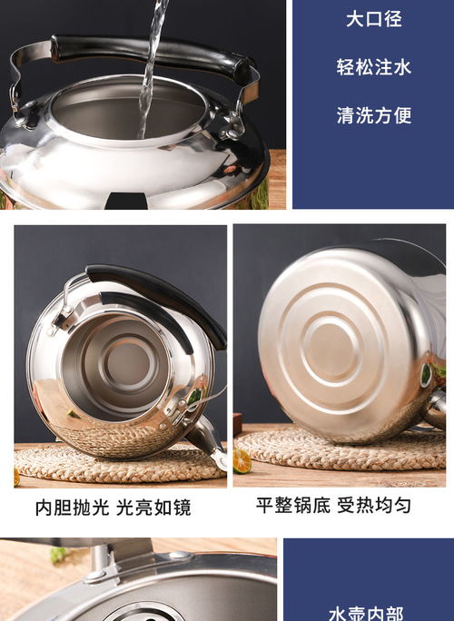 不銹鋼燒水壺選購(gòu)指南 特厚鳴音、大容量與多爐兼容性解析
